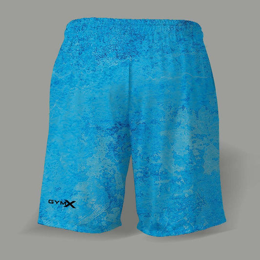 Ice Blue Reactive Shorts - GymX
