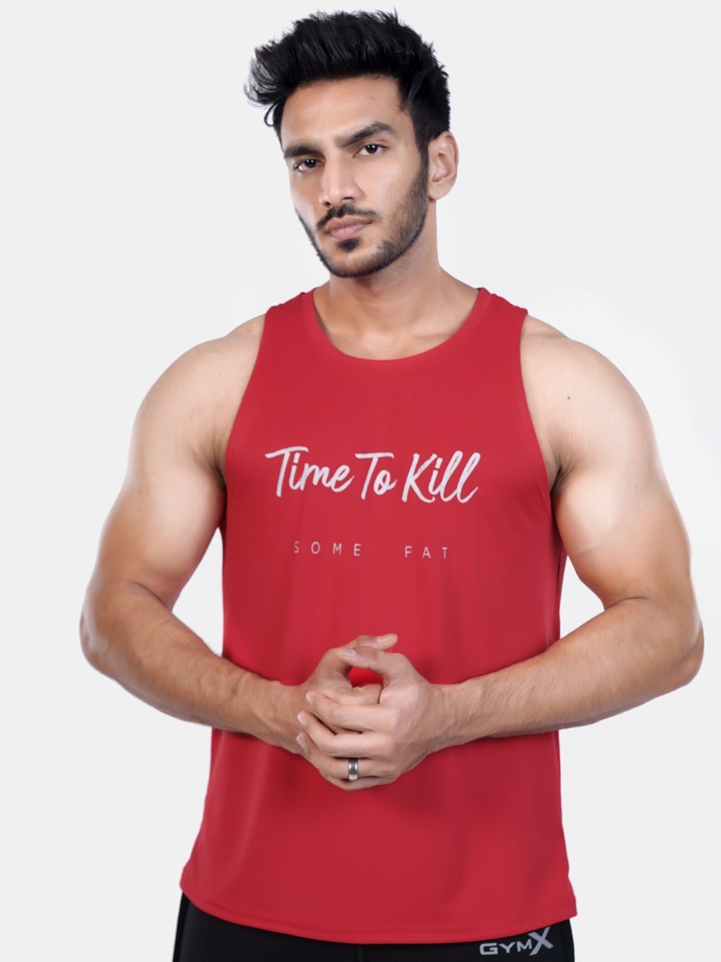 Ultra Lite GymX Red Tank: Time To Kill Some Fat - Sale