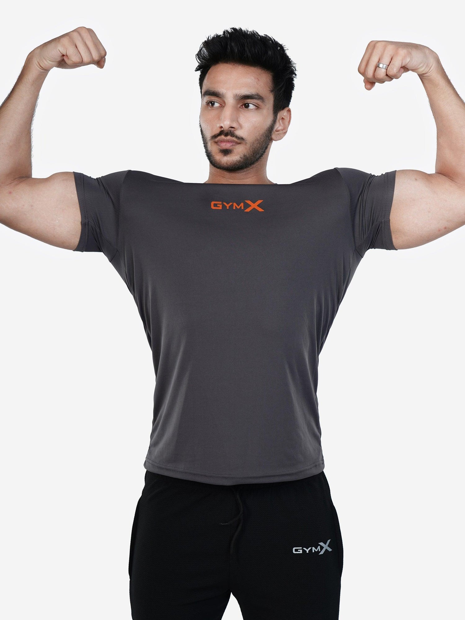 GymX Ultra Lite Tee: Bullet Grey - Sale - GymX