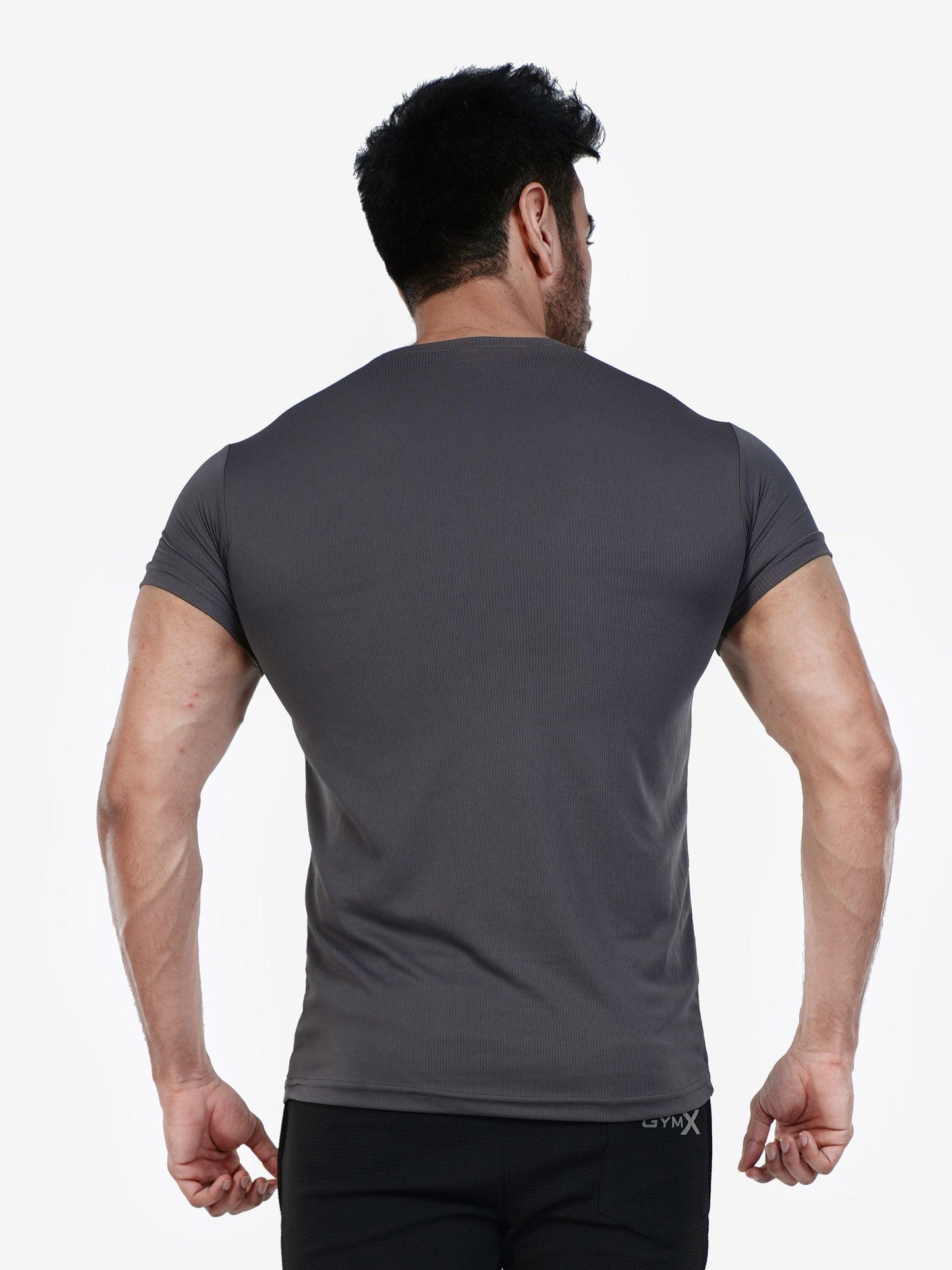 GymX Ultra Lite Tee: Bullet Grey - Sale - GymX