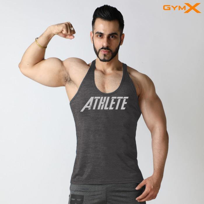 Athlete Stringer- Intense Grey - GymX