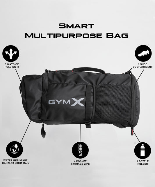 Smart Multipurpose Bag- Midnight Black
