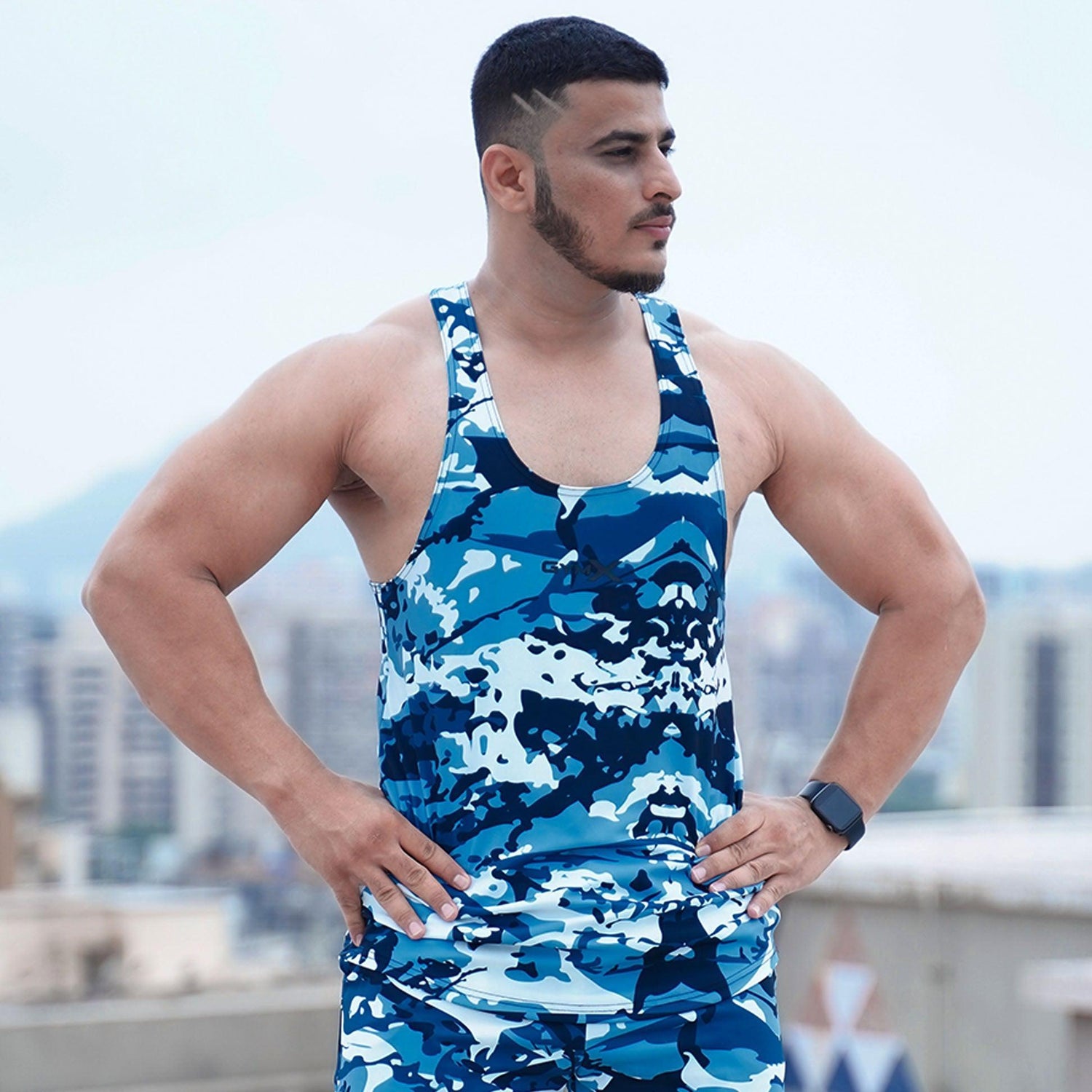 Chaos Camo Stringer (4 way stretch)- Sale - GymX