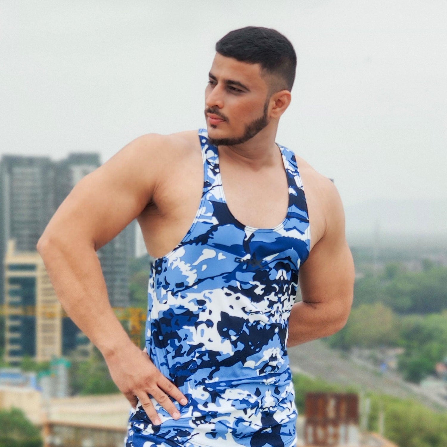 Chaos Camo Stringer (4 way stretch)- Sale - GymX