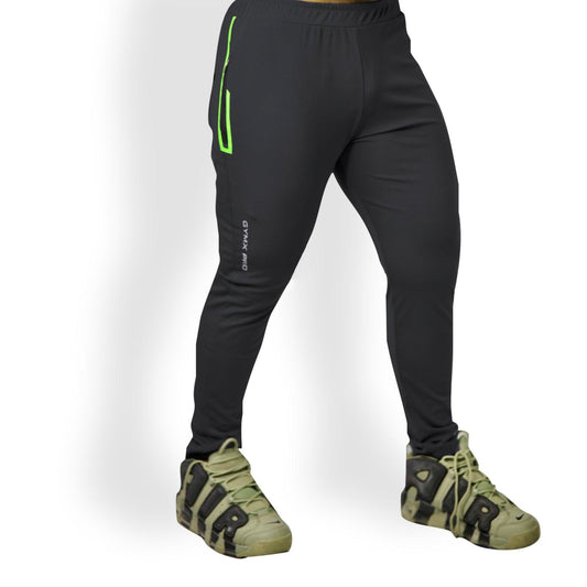 GymX Pro Bottoms- Carbon Grey (4 Way Stretch) - GymX