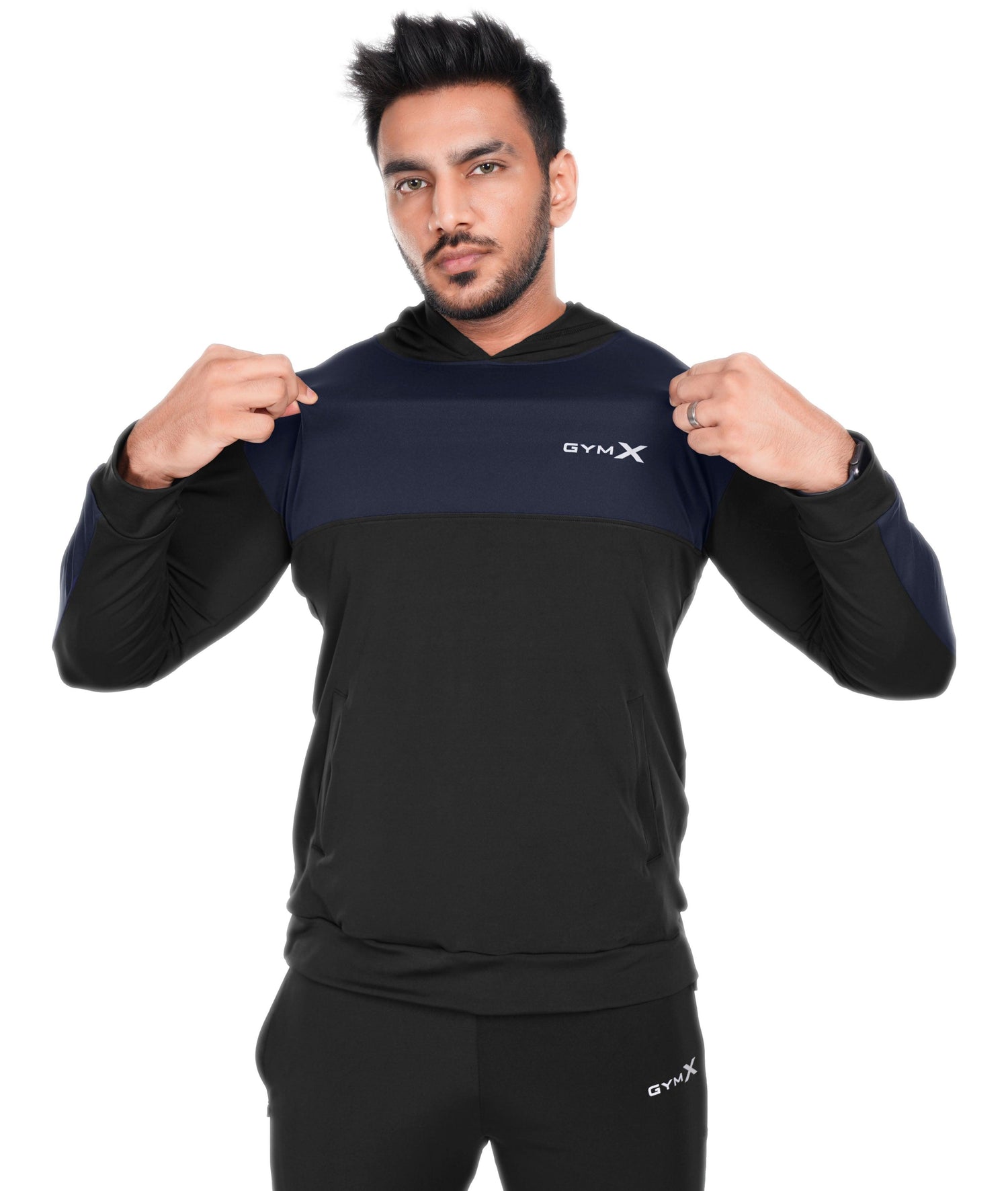 Dual Edition GymX Pullover: Navy Blue - Sale - GymX
