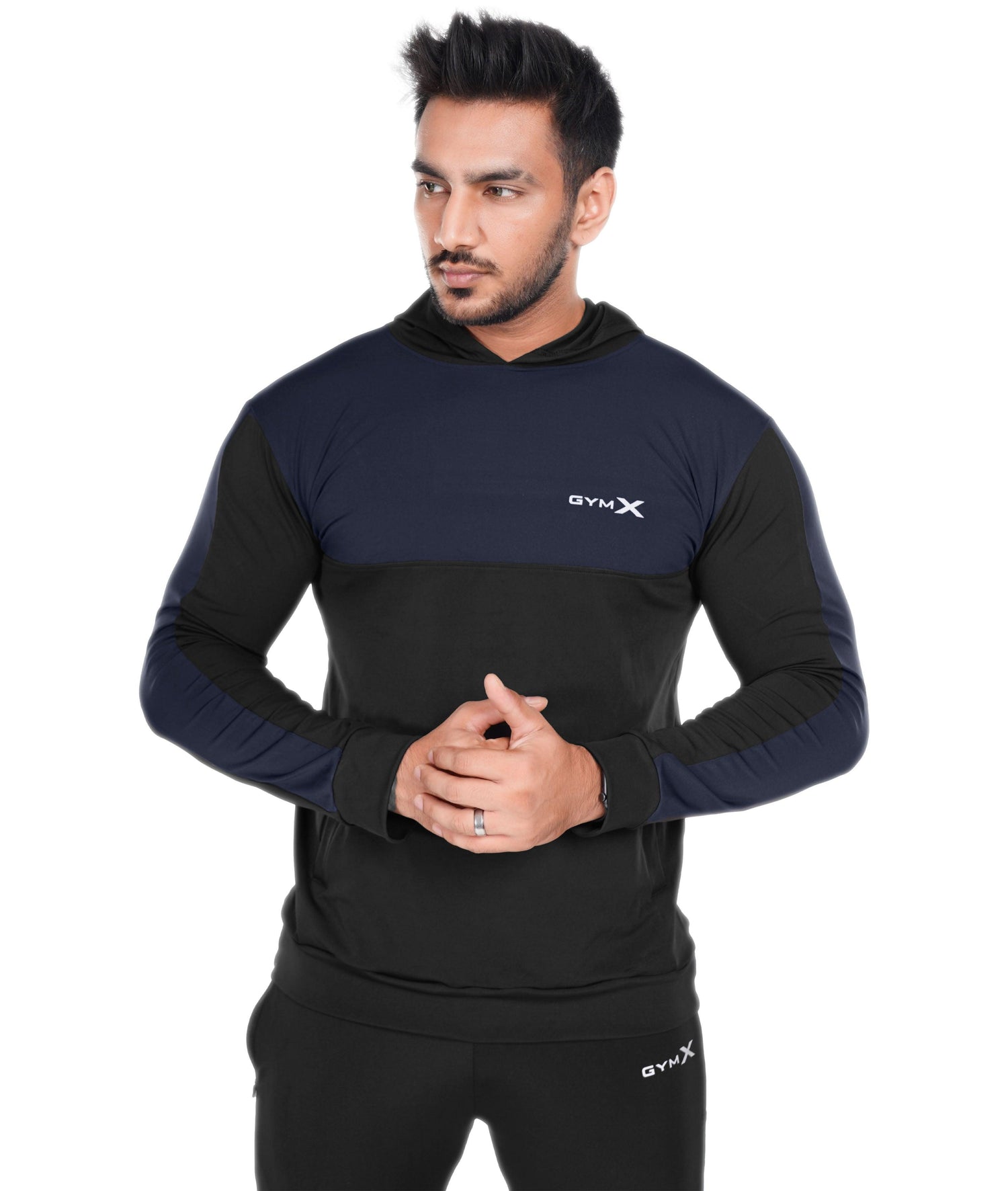 Dual Edition GymX Pullover: Navy Blue - Sale - GymX
