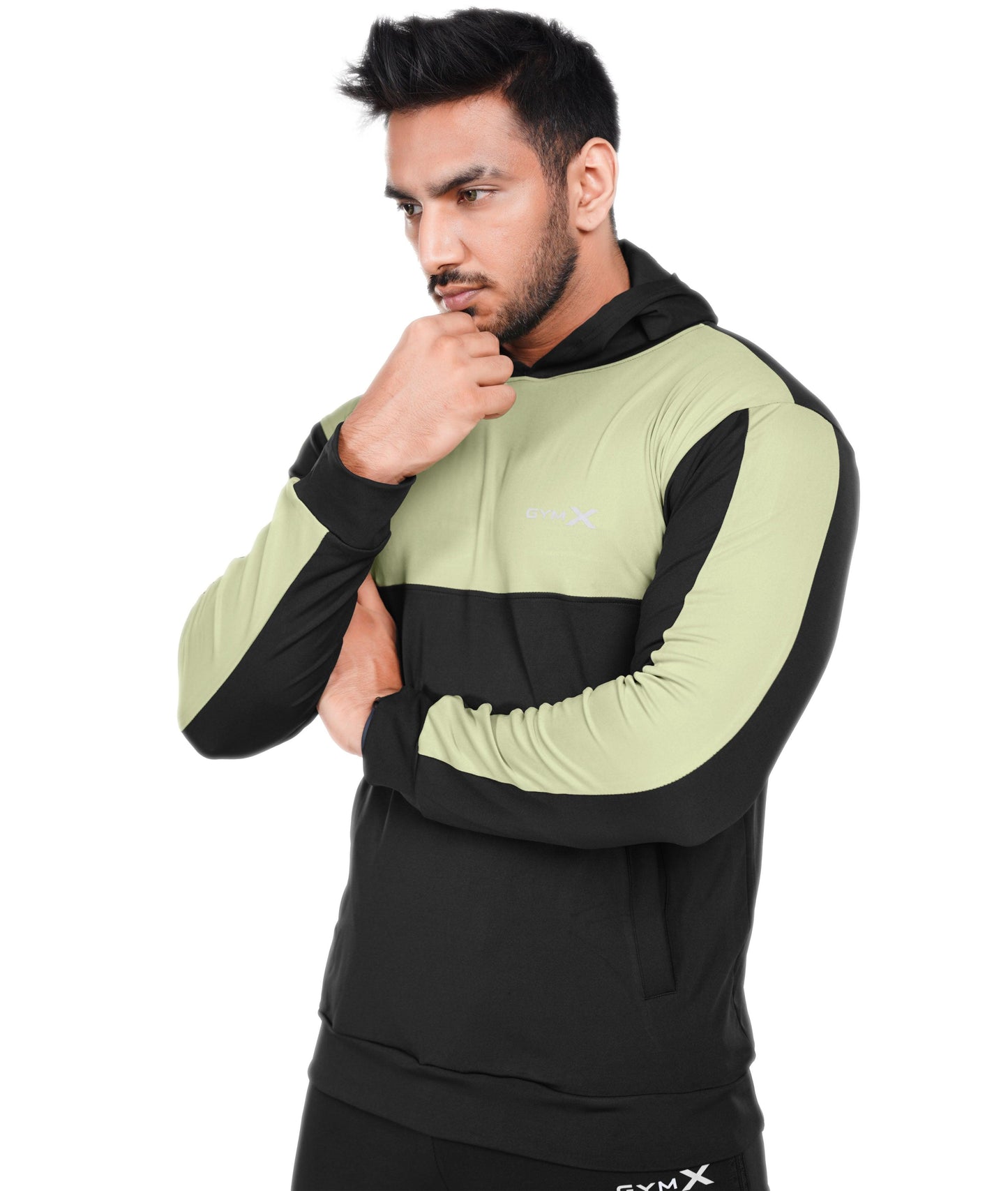 Dual Edition GymX Pullover: Pista Green- SALE