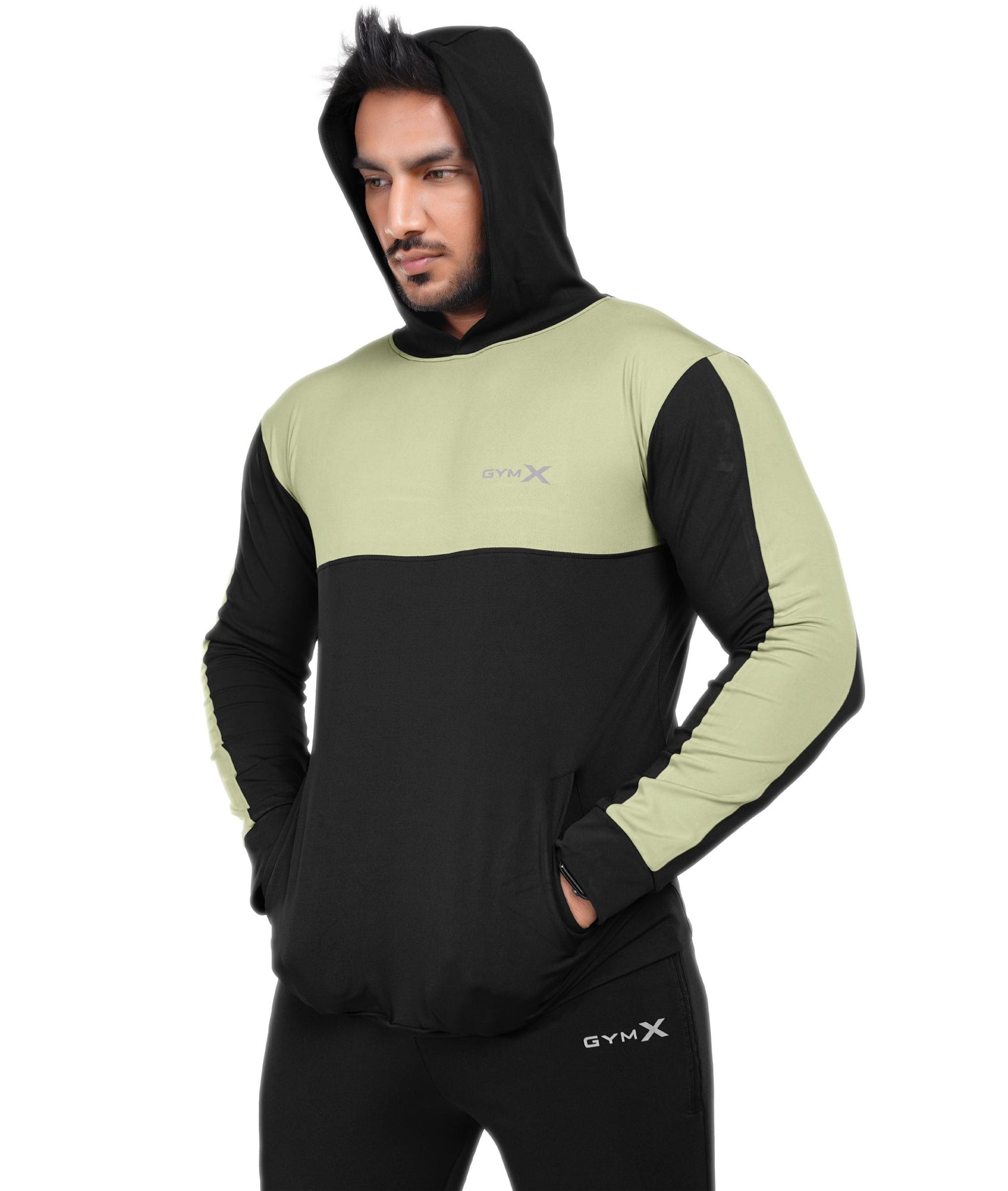 Dual Edition GymX Pullover: Pista Green- SALE