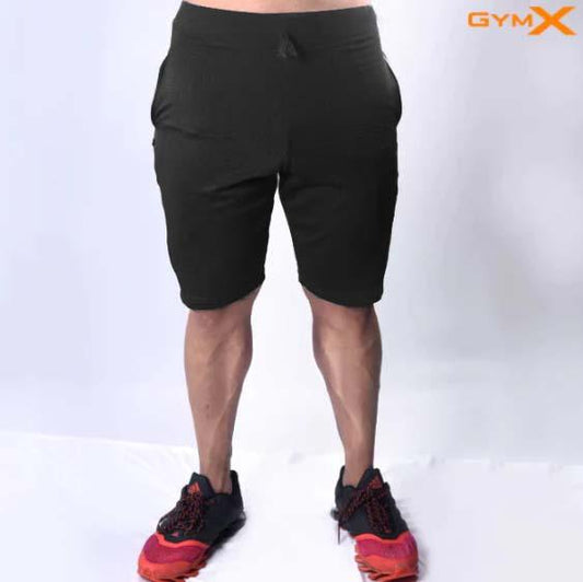 GymX Sapphire Black Shorts - Sale
