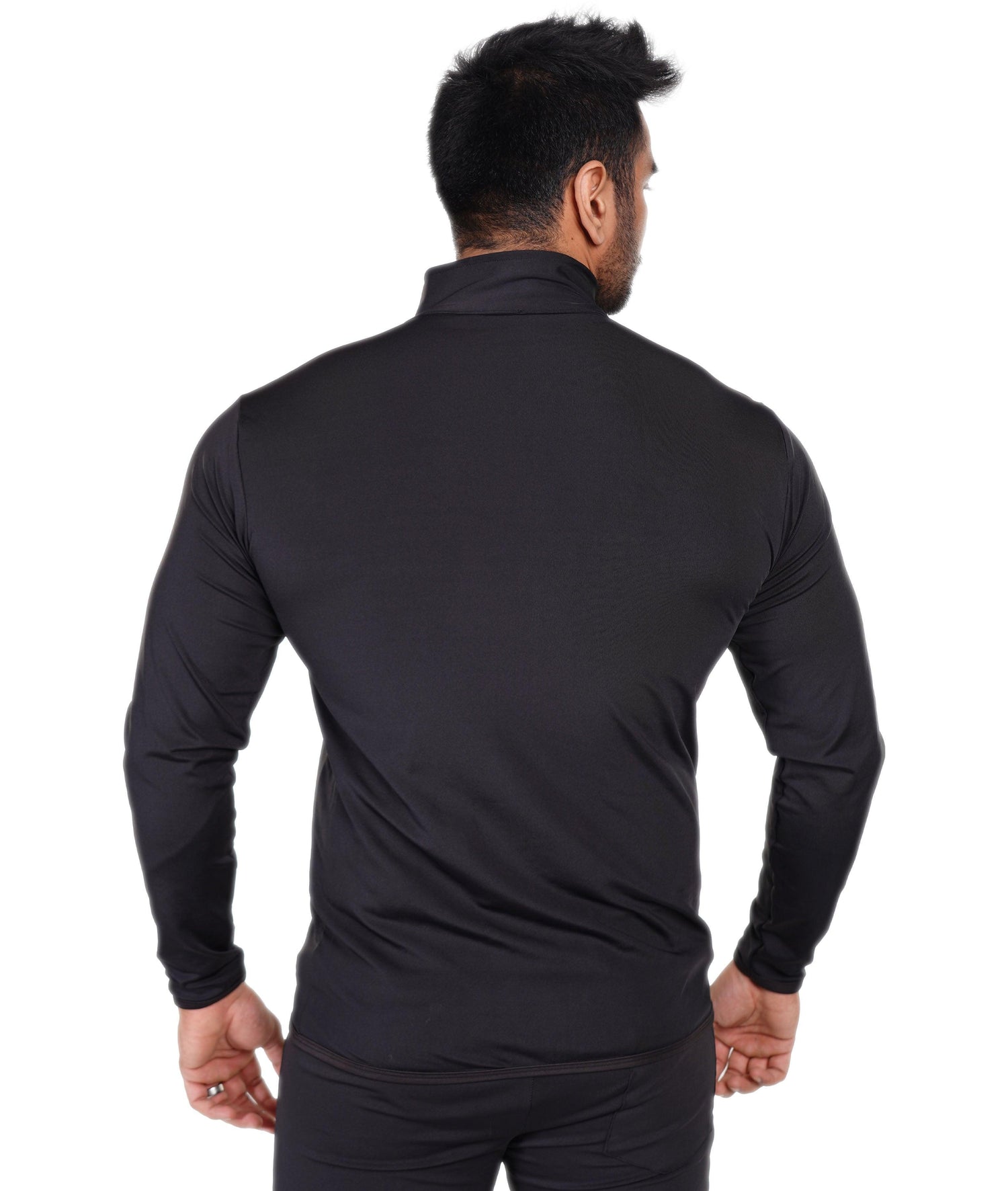 Jet Black GymX Windbreaker Summer Jacket (Dedicated Phone Pocket) - Sale - GymX