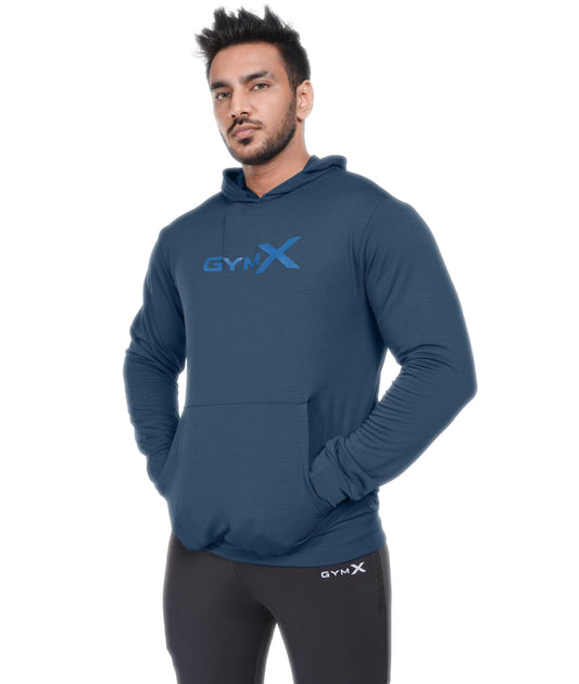 Persian Blue GymX Bold Pullover
