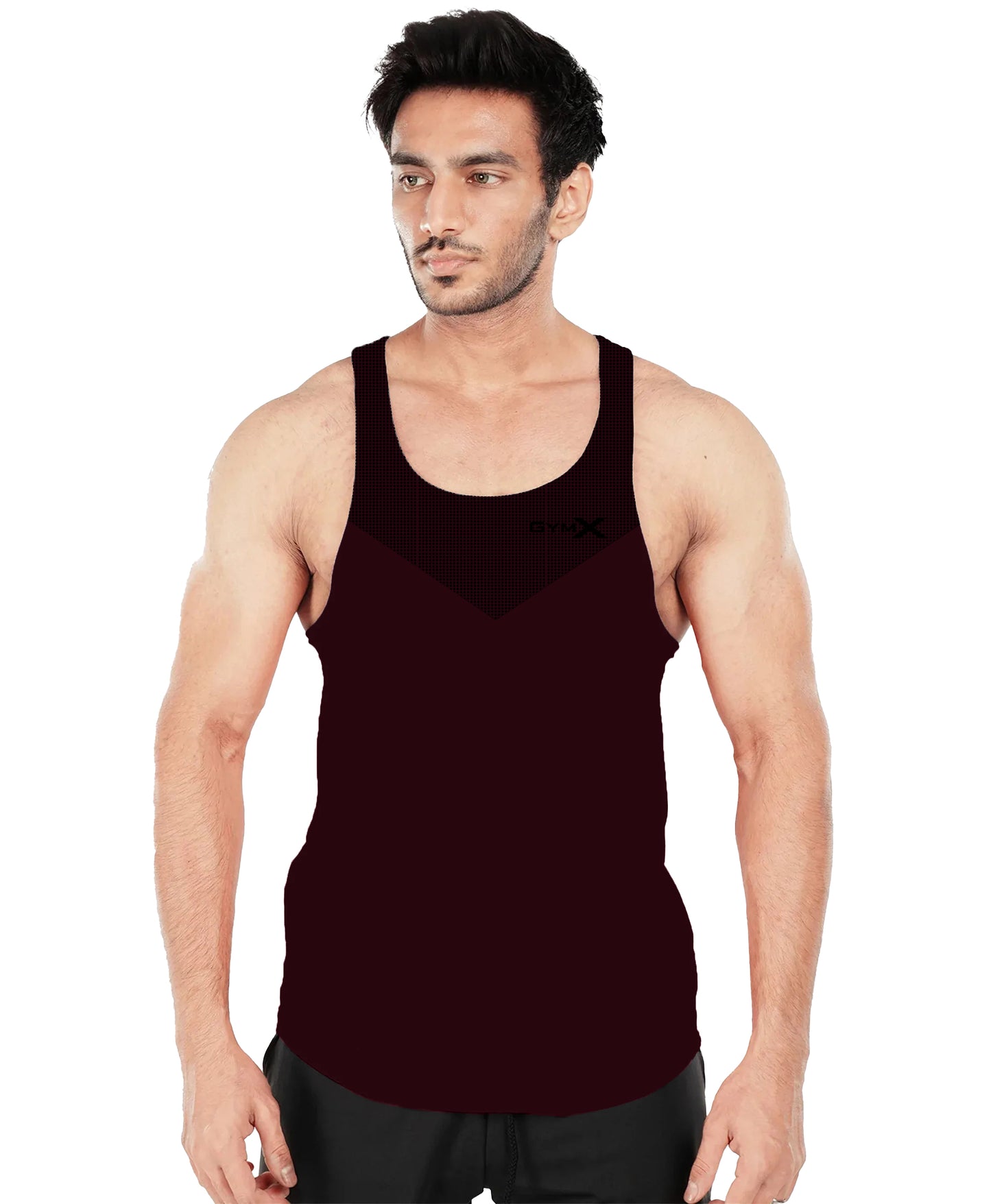 GymX Spinal Armour Maroon Stringer- Sale