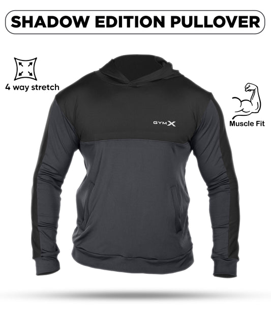 Dual Edition GymX Pullover: Shadow Grey