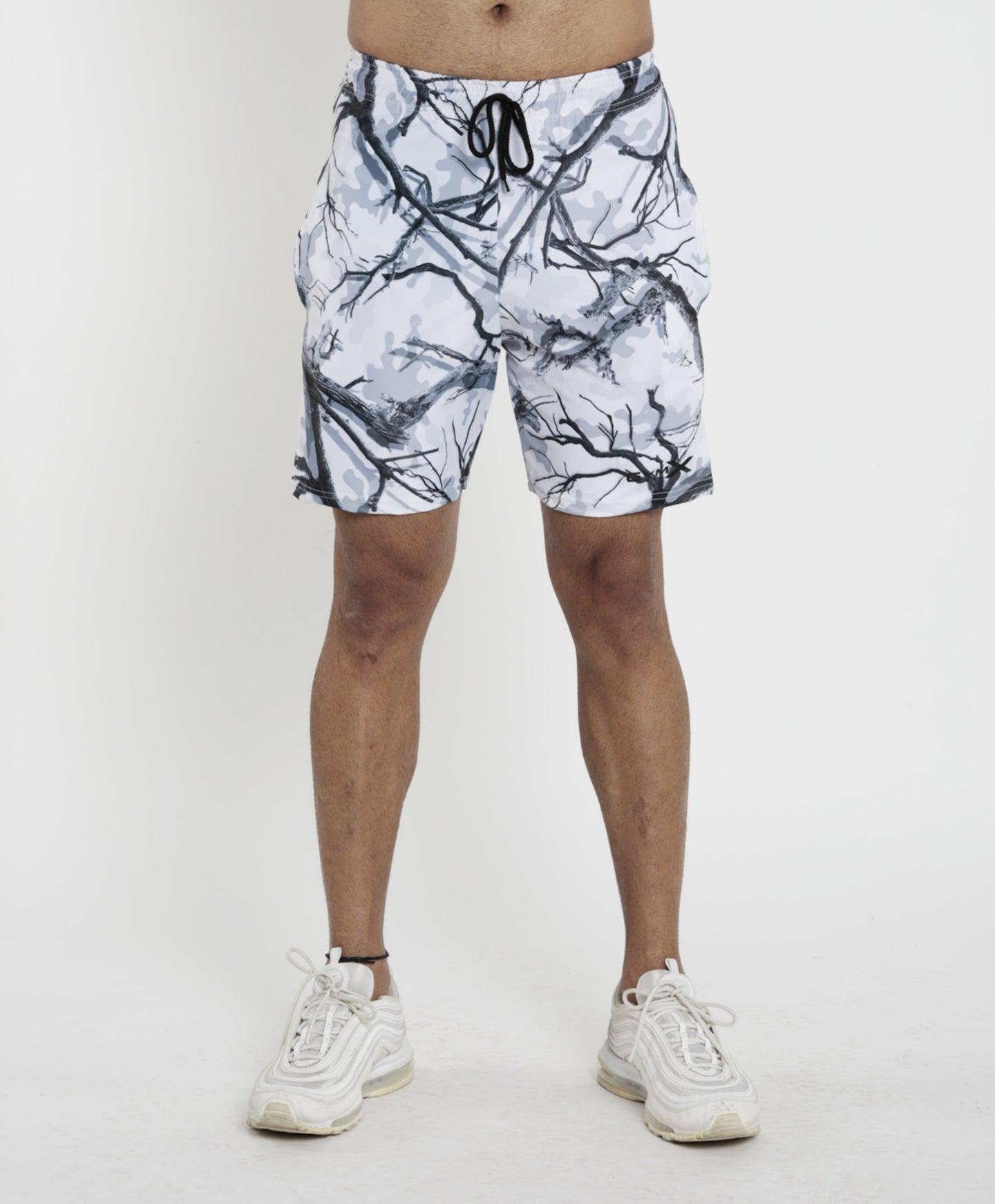 Snow Forest Shorts (4 way stretch) - Sale - GymX