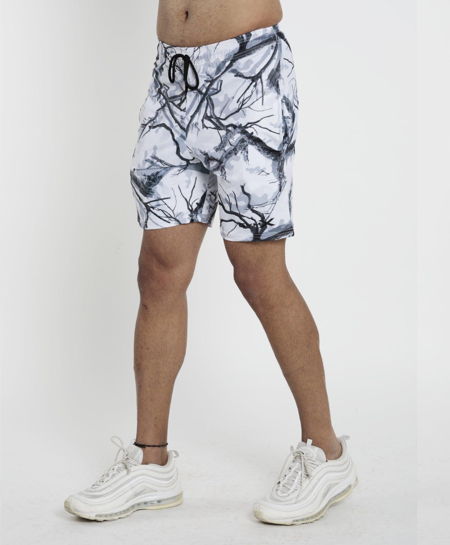 Snow Forest Shorts (4 way stretch) - Sale - GymX