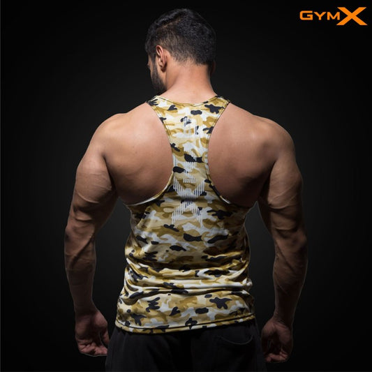 Military Camo Stringer- Desert Yellow - Sale