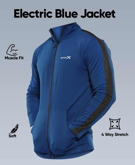 GymX UFO Electric Blue Jacket - GymX