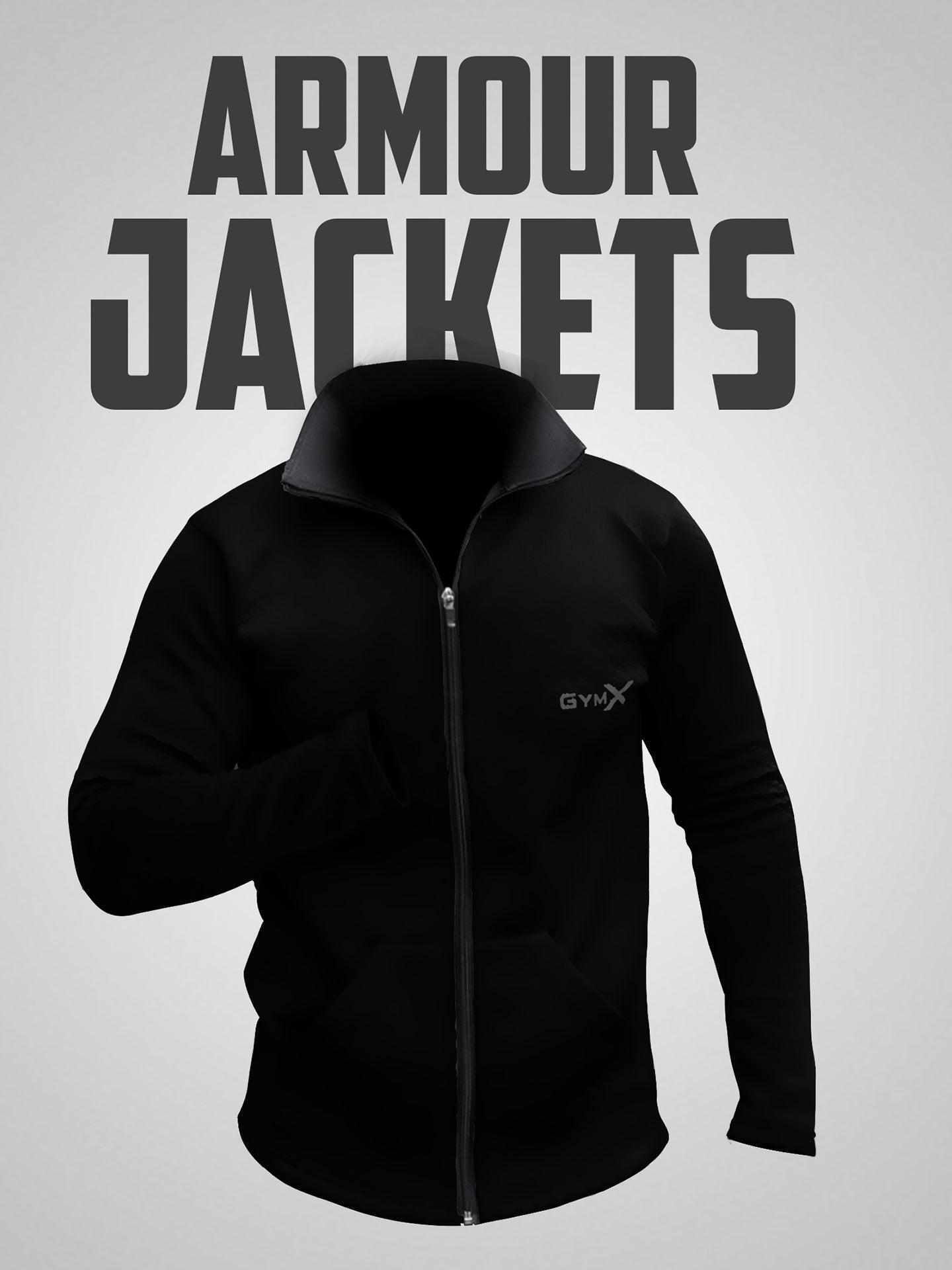 Armour GymX Jacket: Ultimate Black - GymX