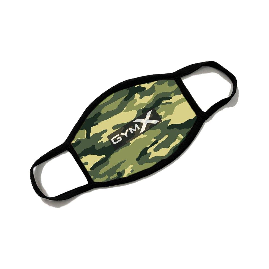 Rexy Mask GymX Army Camo Premium Face Mask (Reusable)
