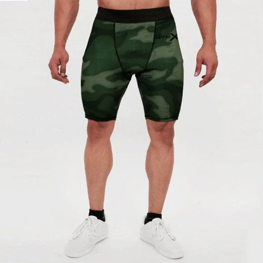 GymX Performance Compression Shorts- Army Camo - Sale - GymX