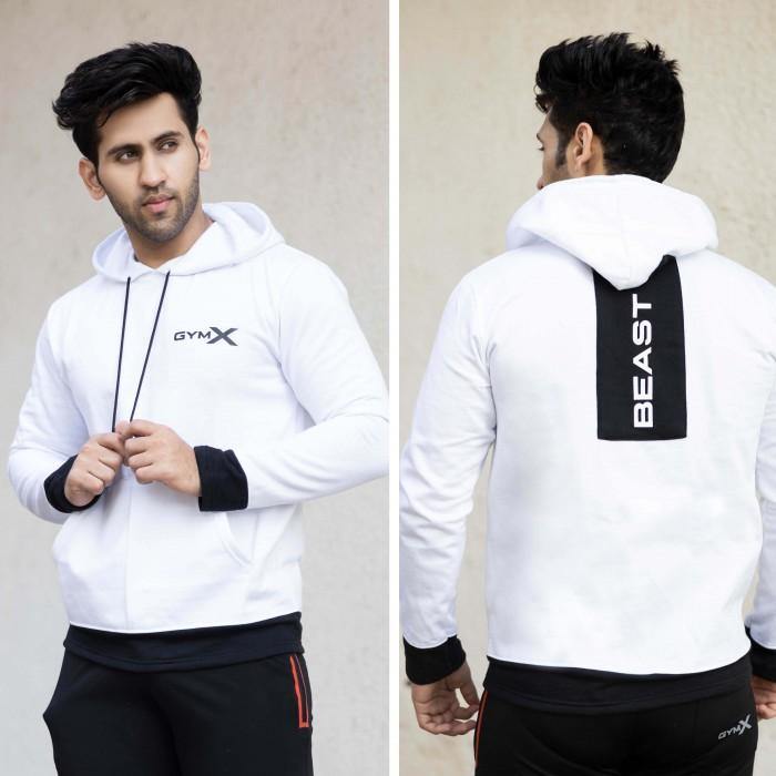 Stellar Polar White Beast Pullover- Sale - GymX
