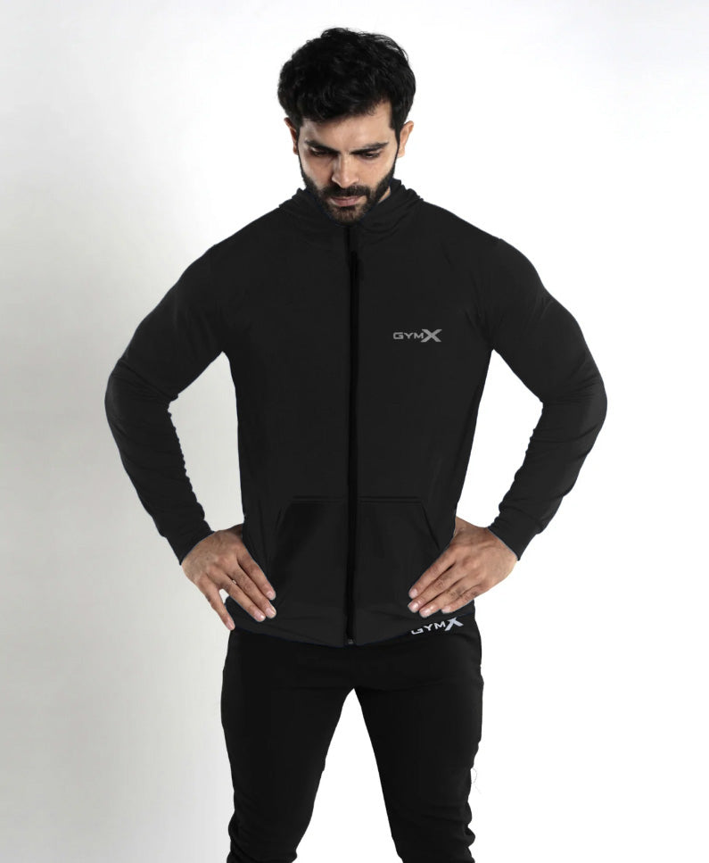 GymX Lit Black Hoodie - Final Sale