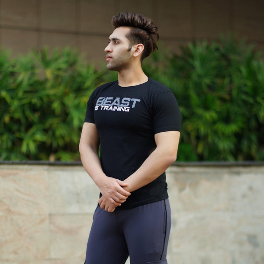 Alpha prime Black Tee- Sale - GymX