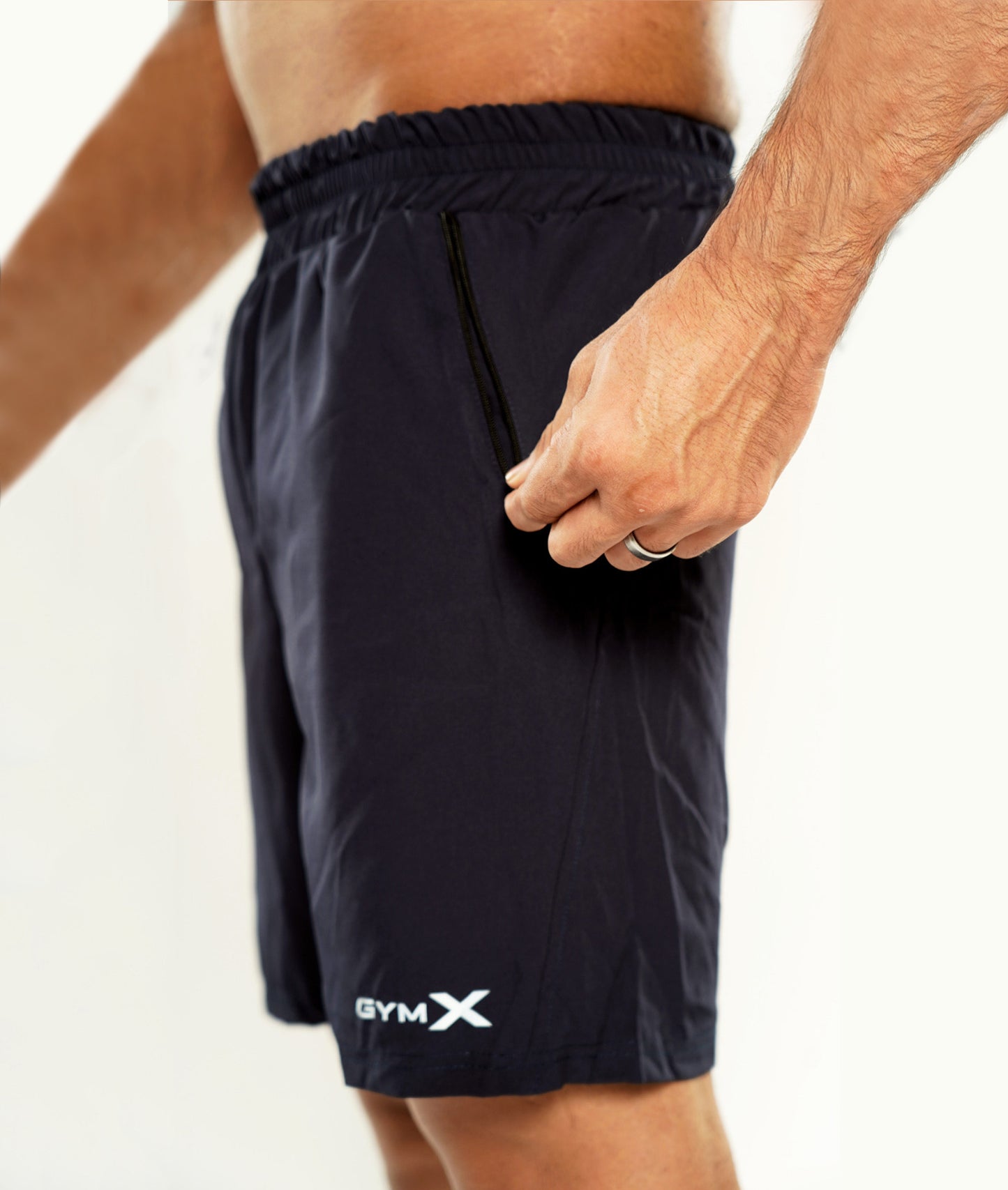 Vitality GymX Shorts: Navy Blue
