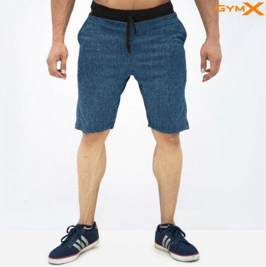 Gymx Blue pattern Shorts - Sale - GymX