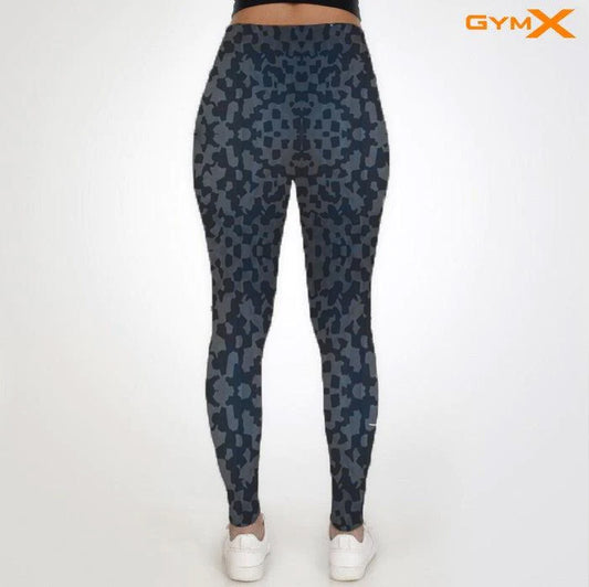 GymX Leopard Dark Grey Leggings - Sale