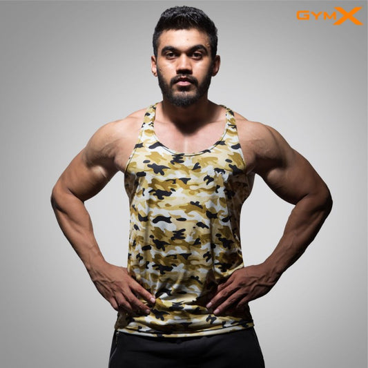Military Camo Stringer- Desert Yellow - Sale