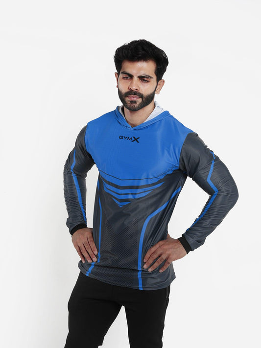 Super Hero Pullover: Ultramarine Blue- Sale - GymX