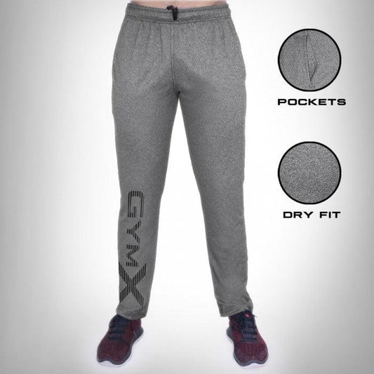 Emblem Stone Grey Essentials - Tapered Bottoms- Sale - GymX