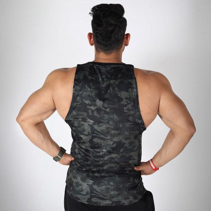 Forest Green Camo Performance Tank- Sale - GymX