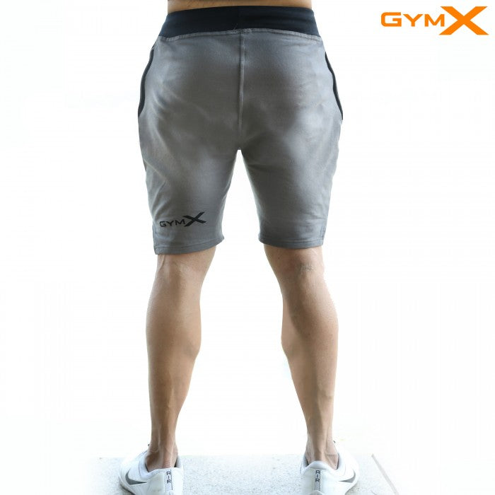 No Pain No Gain Outperform Carbon Grey Workout Shorts (Flex Fit)- Sale