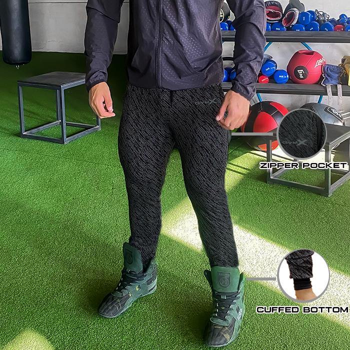 Galaxy Black Bottoms (Zipper Pockets)- Sale - GymX
