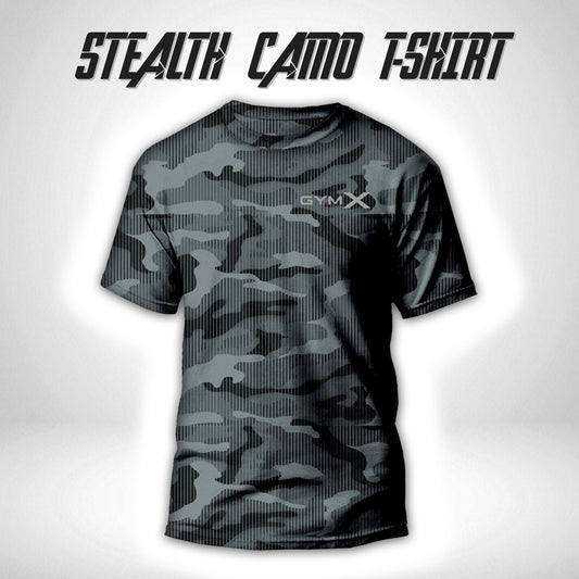 Stealth Camo Tee (4 way stretch)- Sale