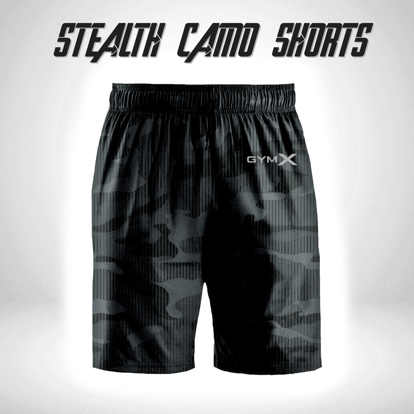 Stealth Camo Shorts(4 way stretch)- Sale