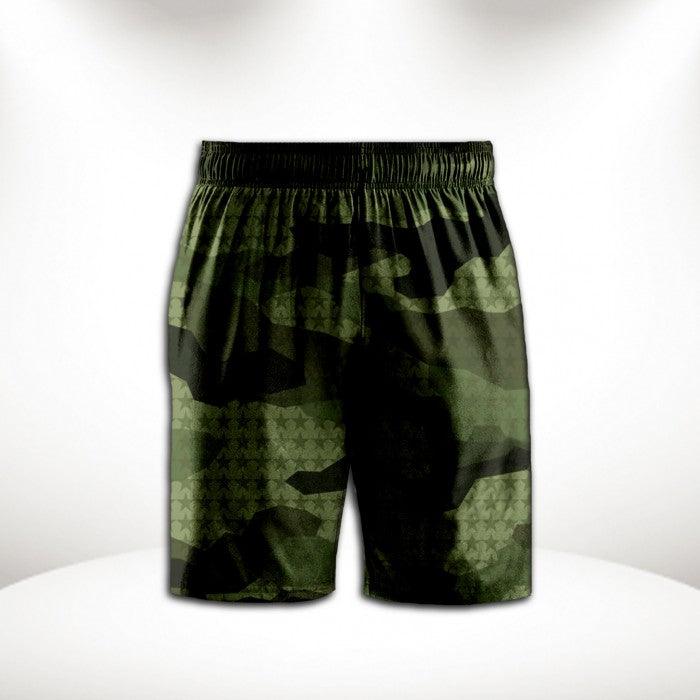 World War Camo Shorts (4 way stretch)- Sale - GymX
