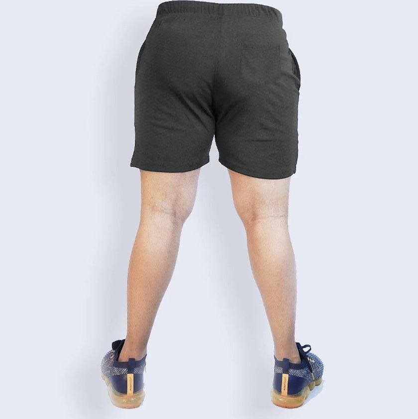 GymX Dark grey net pattern shorts - Sale