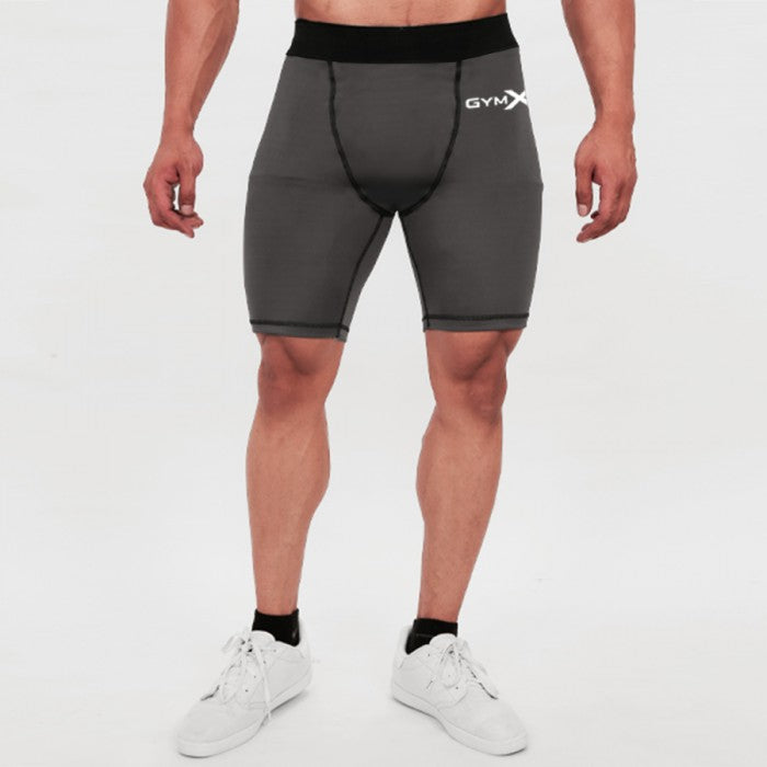 GymX Performance Compression Shorts - Metal Grey - Sale