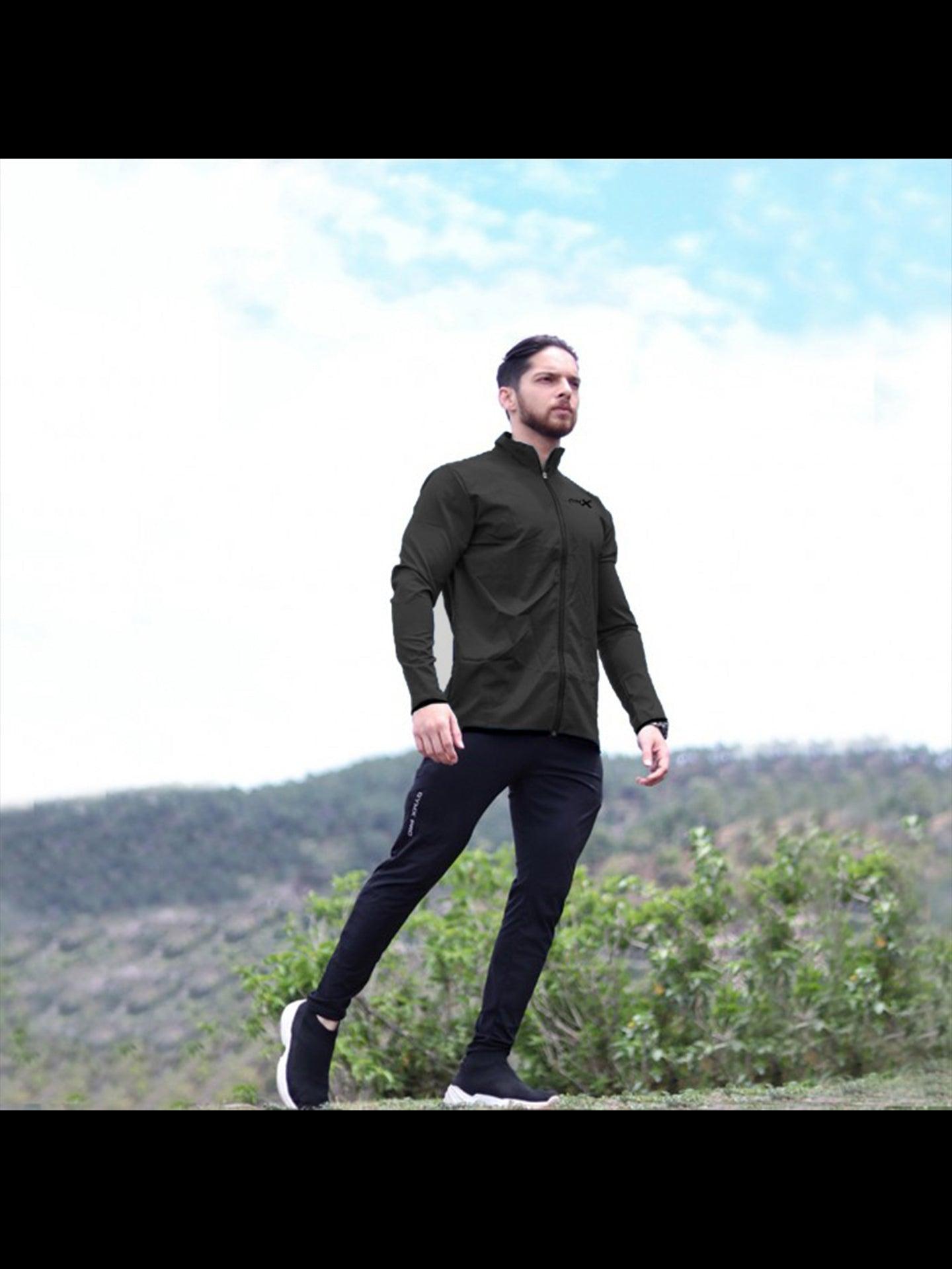 Beast Carbon Grey Summer Windcheater - GymX