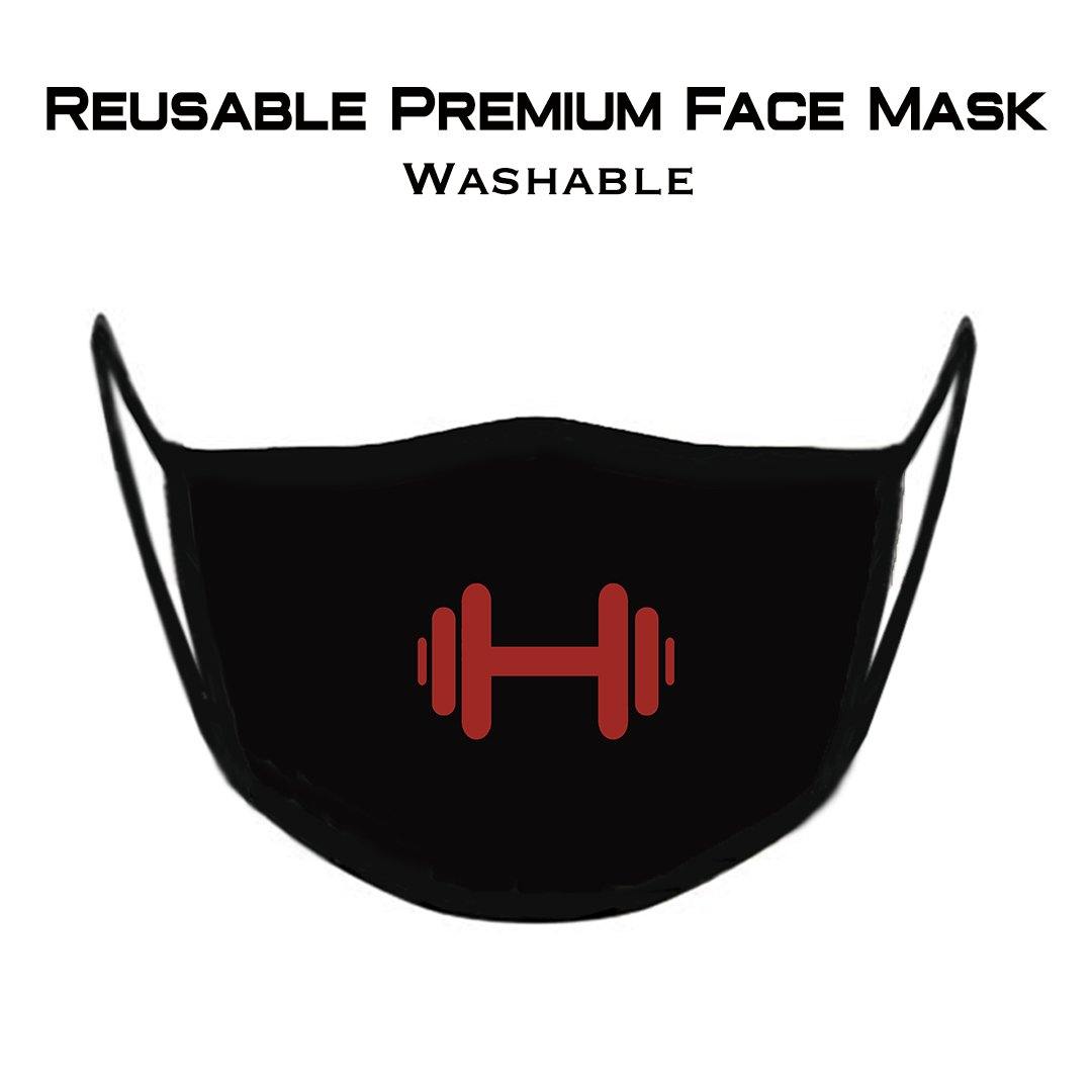 Gym Addict Premium Face Mask (Reusable) - GymX