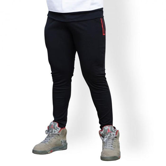 GymX Pro Bottoms- Jet Black (4 Way Stretch) - GymX