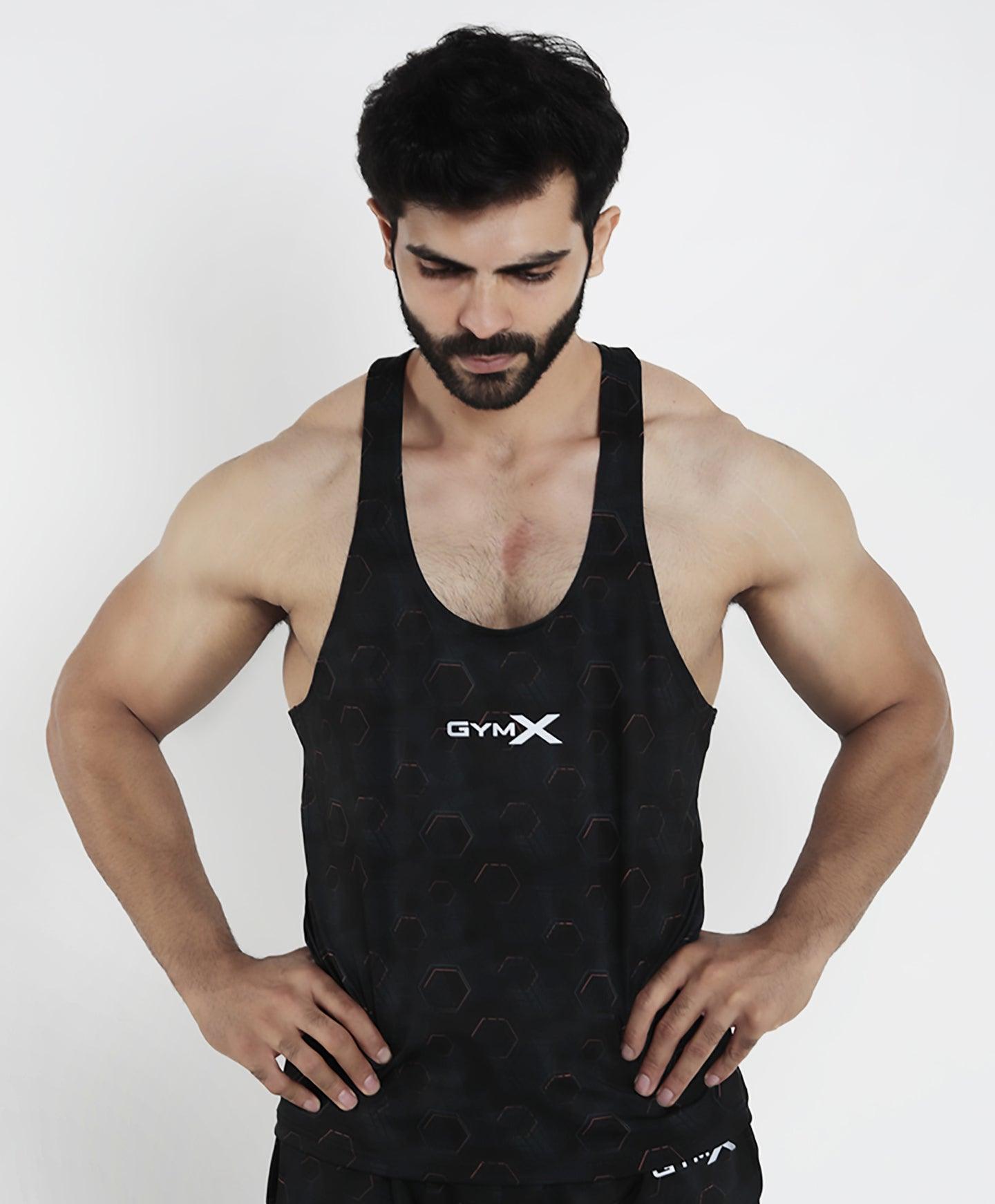 Hexagonal Camo stringer (4 way stretch) - Sale - GymX
