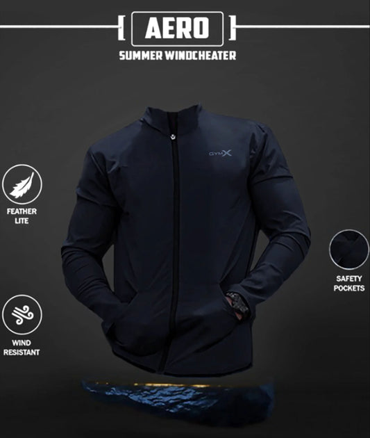 I Train Your Trainer GymX Windcheater: Night Blue