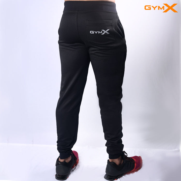 Jet Black Vantage Sweatpants - GymX