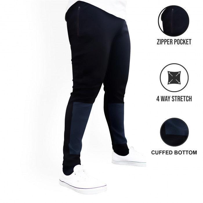 Performance Bottoms- Just Black (4 Way Stretch)-sale - GymX