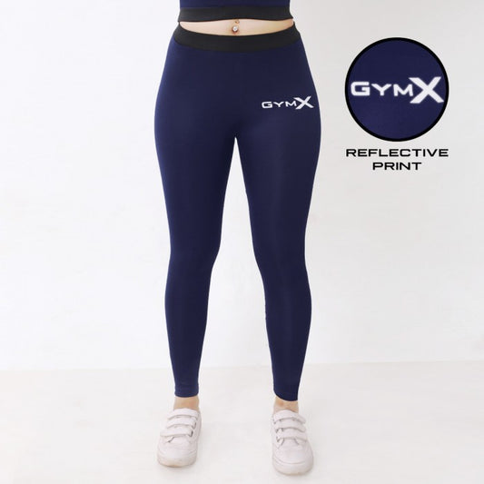 Midnight Blue Leggings: GymX Essentials- Sale